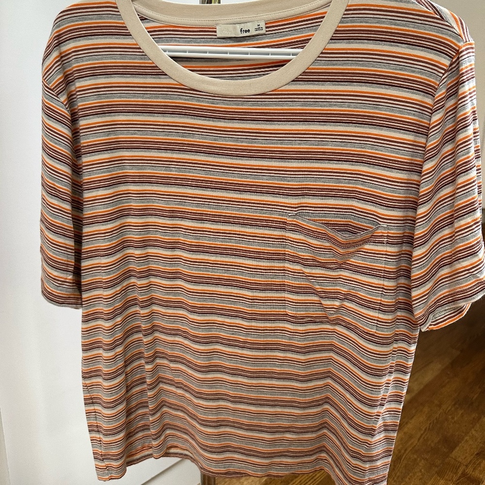 Wilfred Free Striped T-Shirt - Picture 1 of 3